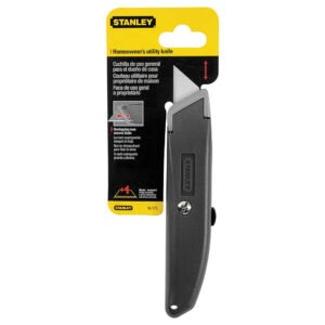 STANLEY 10-175 RETRACTABLE UTILITY KNIFE 6.125 INCH (YELLOW & BLACK)