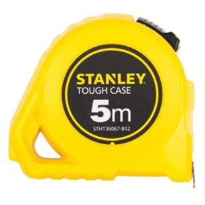 STANLEY STHT36125-812 5 METER PLASTIC SHORT MEASURING TAPE FOR HOME, DIY, PROFESSIONAL & INDUSTRIAL USE