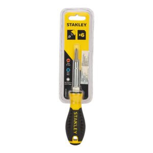 STANLEY STHT68012-8 6-WAY QUICK CHANGE SCREWDRIVER