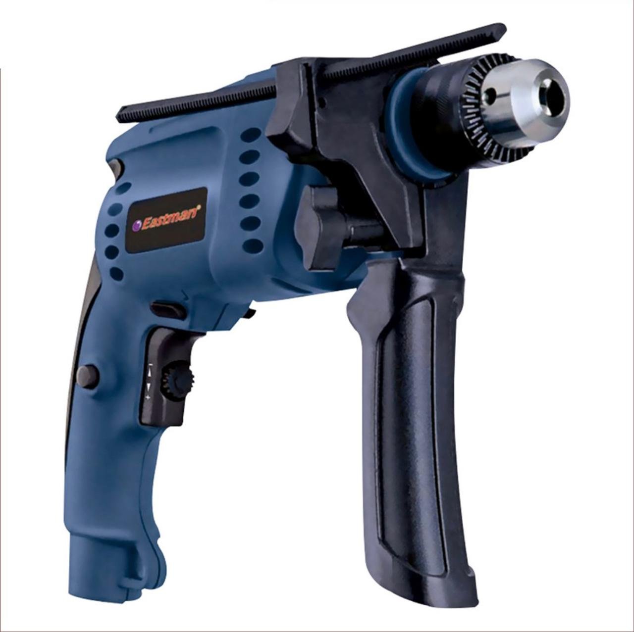 EASTMAN JRSDRIVE Impact Drill With Carbon Set, Drill 13 mm, No Load Speed-2800 RPM, 600W EID-013 Pistol Grip Drill (38.1 mm Chuck Size)